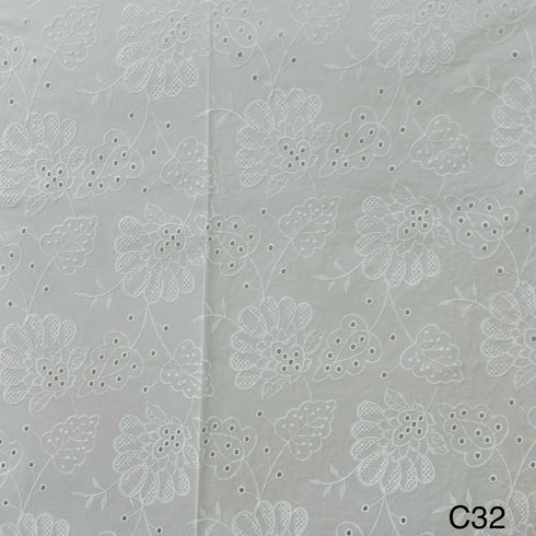Chikankari Cotton-C32
